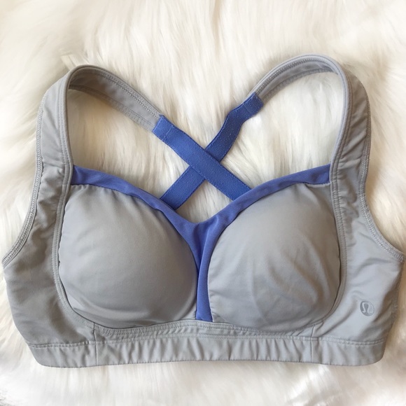 lululemon athletica Other - Lululemon Ta Ta Tamer Sports Bra Gray Lavender